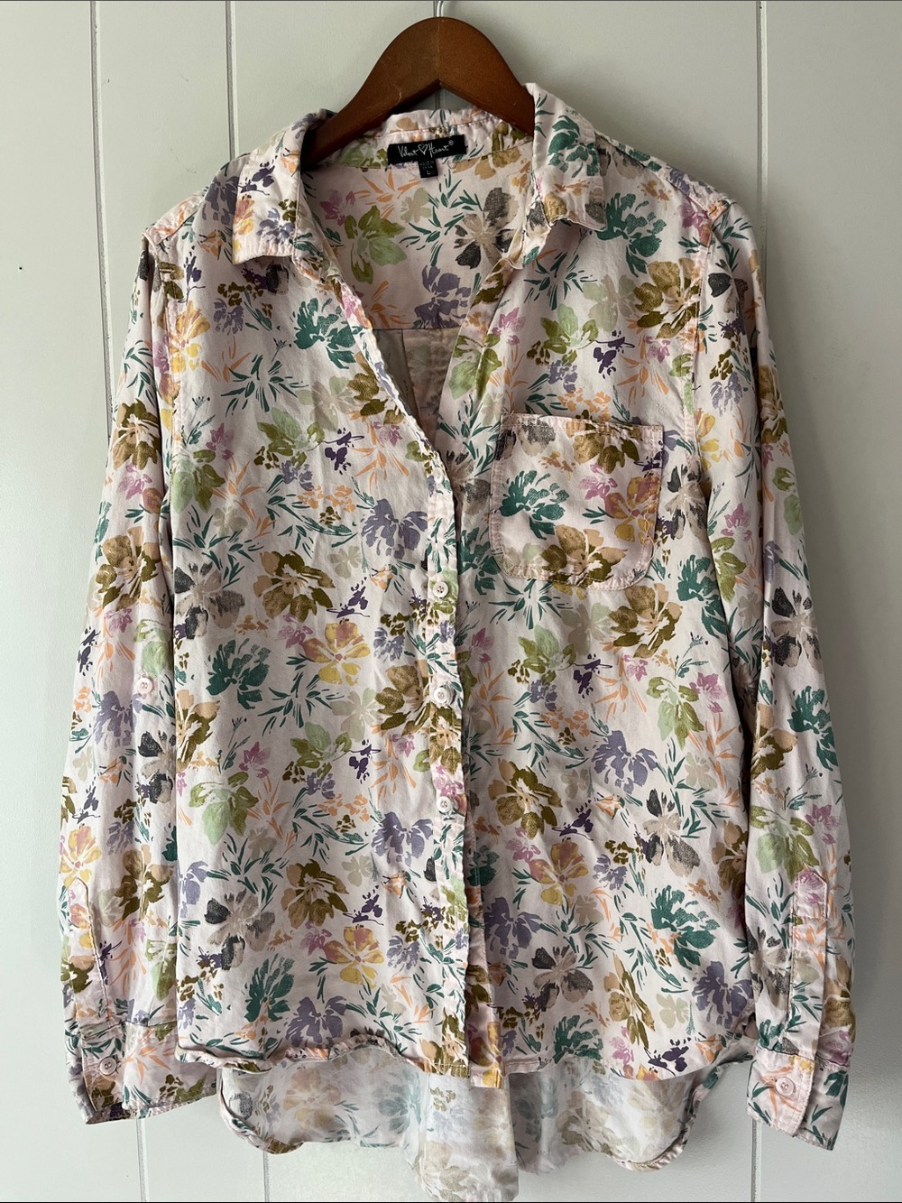 Women's Floral Button-Front Skirt - Multicolor